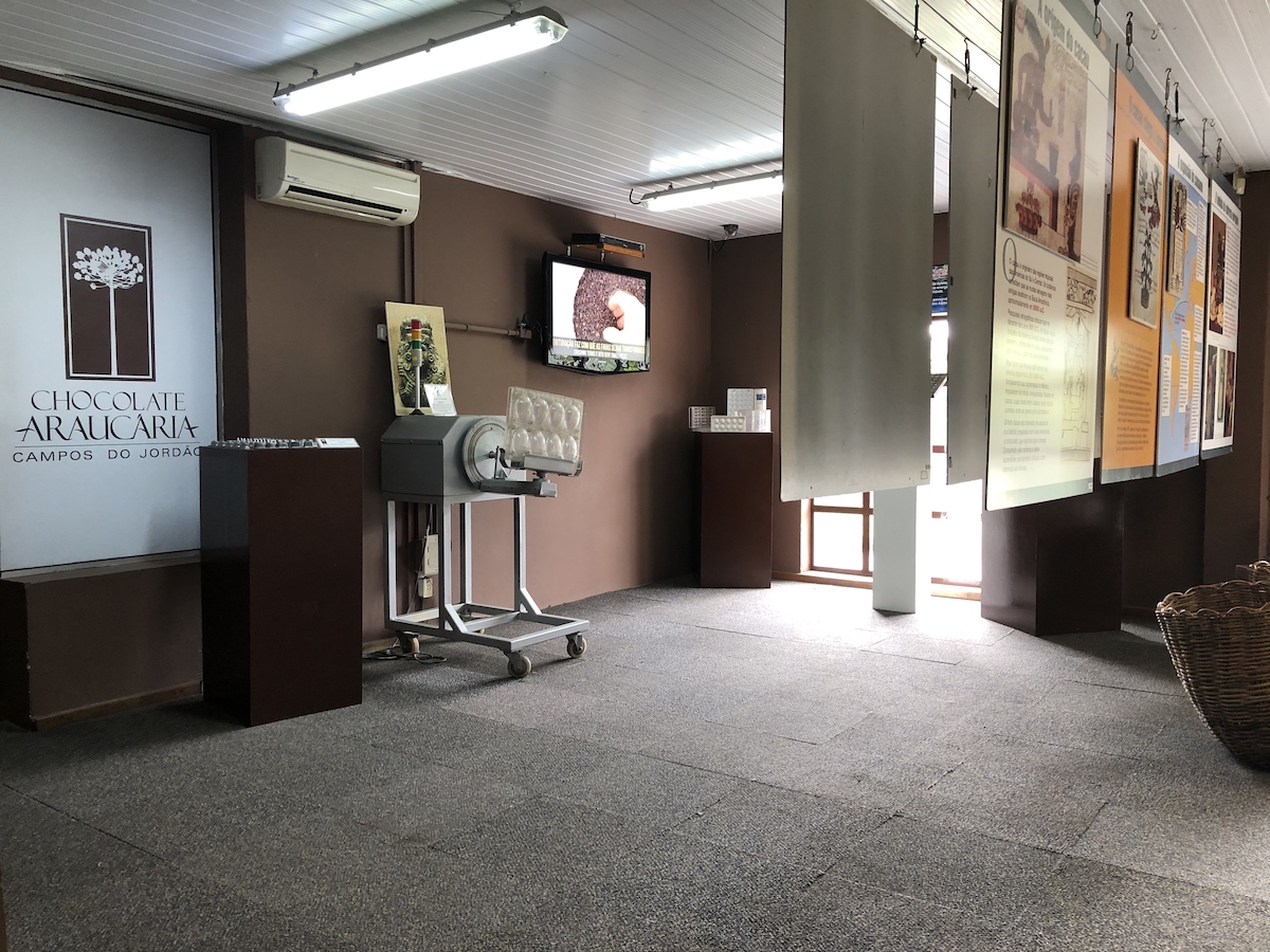 Fábrica de Chocolates Araucária em Campos do Jordão