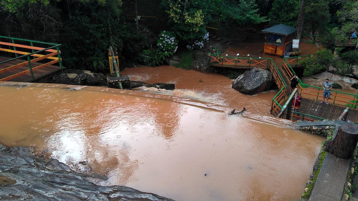 Ducha de Prata em Campos do Jordão