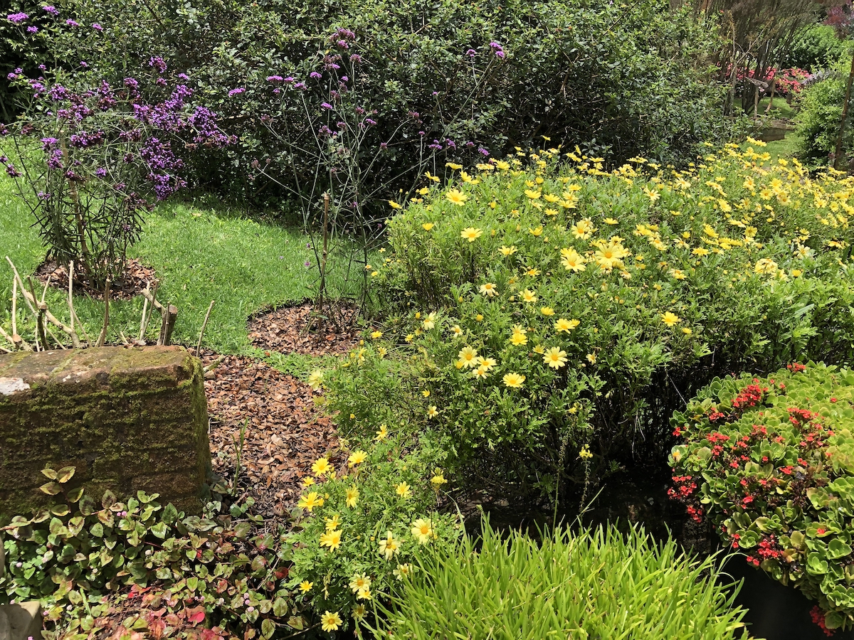 Jardins no Parque Amantikir em Campos do Jordão