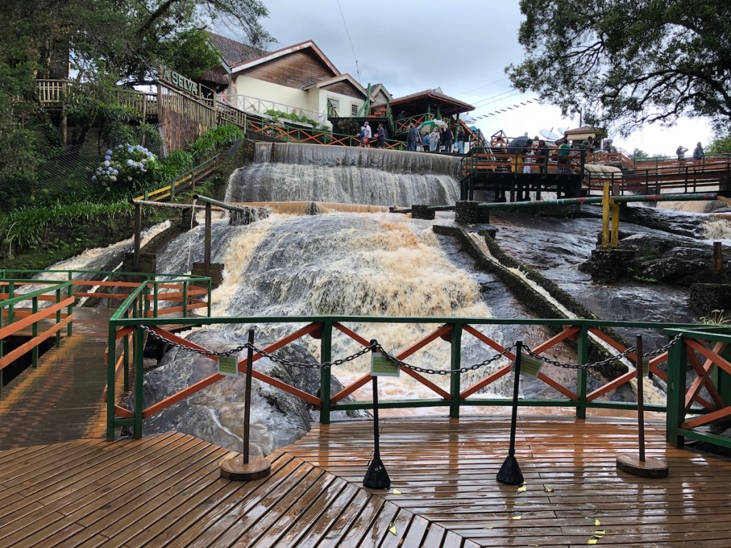 Ducha de Prata em Campos do Jordão