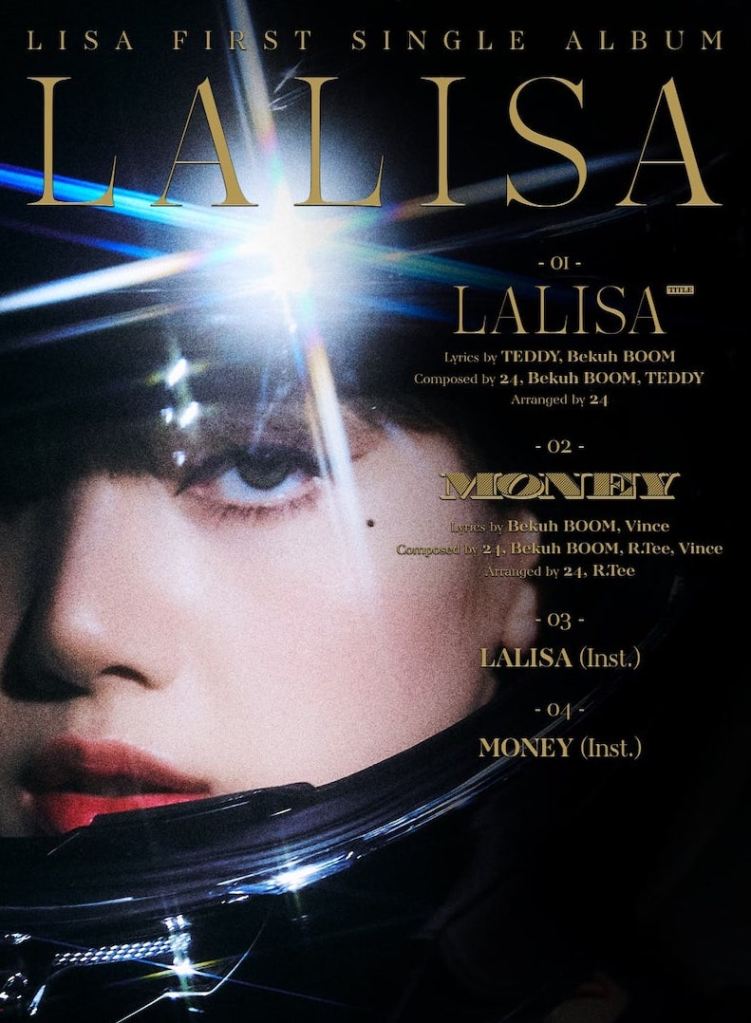 Teaser para debut solo de Lisa (Blackpink) no K-Po com tracklist