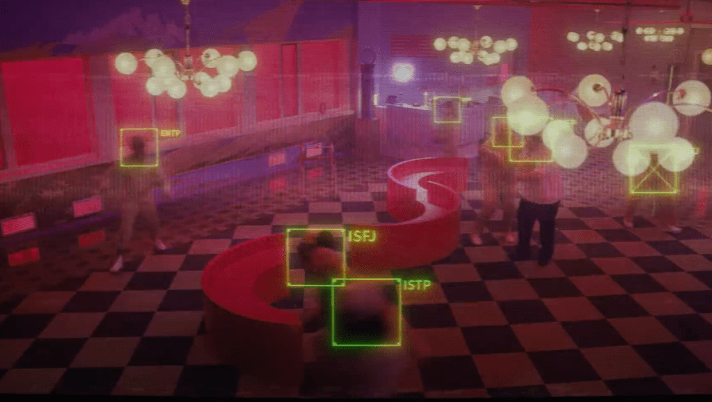 Identificação digital de personalidades do MBTI em uma das cenas de ISTJ do álbum ISTJ