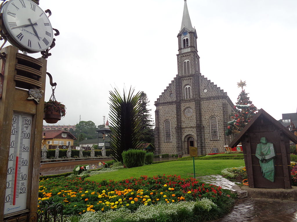 Igreja de Pedra no centro de Gramado