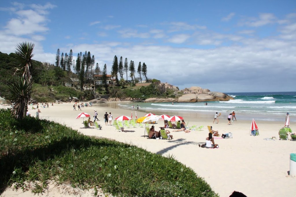Praias em Florianópolis: imagem da Praia da Joaquina