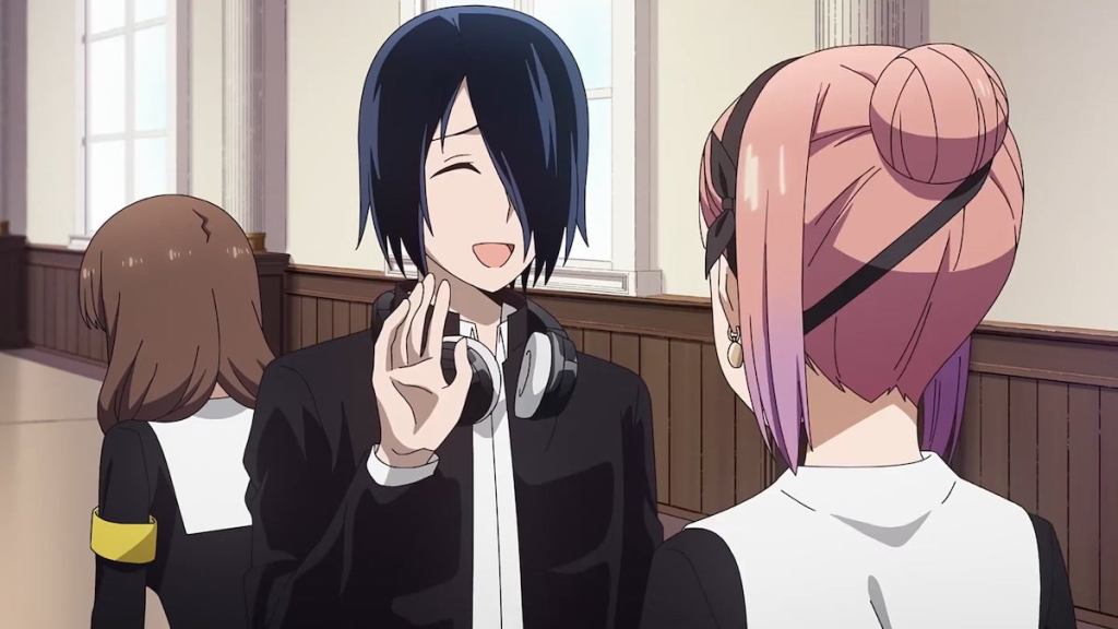 Iino, Ishigami e Tsubame no anime Kaguya-sama wa Kokurasetai