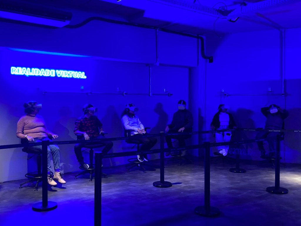 Realidade virtual na área games no Museu da Nasa em Canela