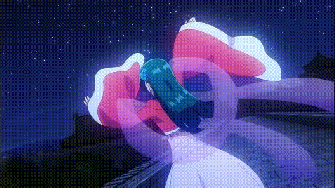 Gif de Maomao, protagonista do anime Kusuriya no Hitorigoto, dançando em uma das cenas mais bonitas da 1ª temporada