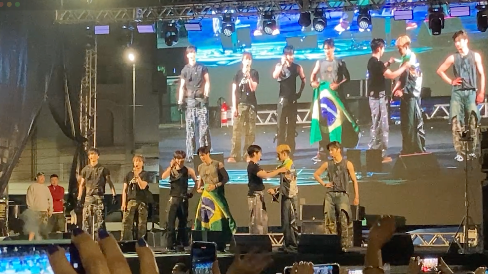 YOUNITE no Brasil para primeiro show no país durante o Festival da Cultura Coreana no Bom Retiro