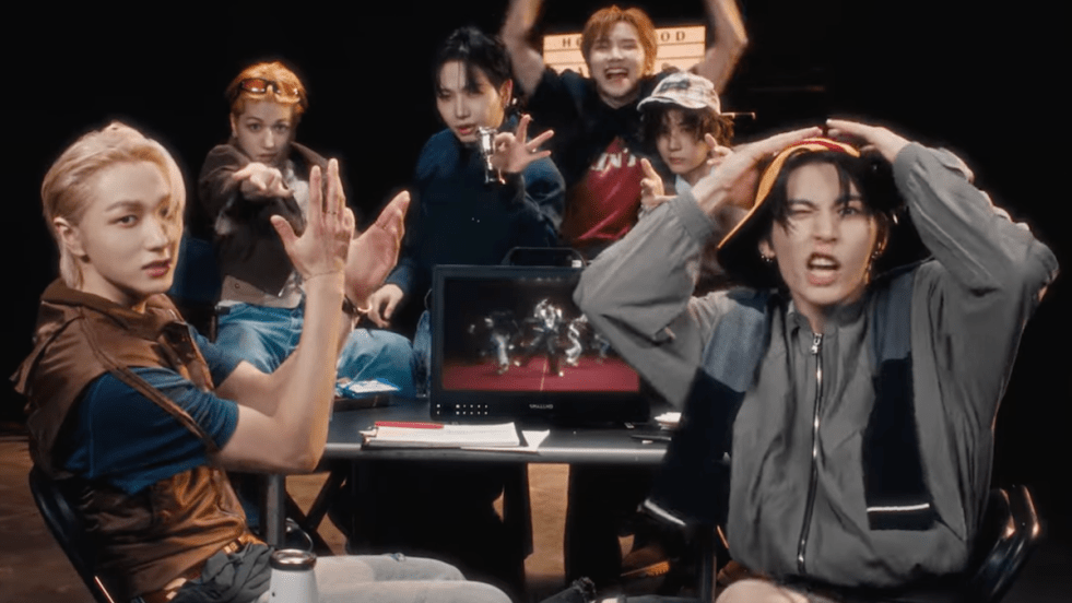 Cena do MV de "Holywood Action" do álbum The Action do BOYNEXTDOOR