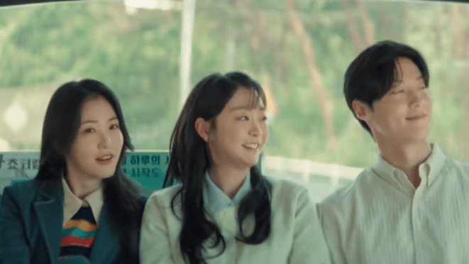 K-Drama A Hundred Memories com Shin Ye-Eun (Seo Jong-Hee), Kim Da-Mi (Go Young-Rye) e Heo Nam-Jun (Han Jae-Pil)