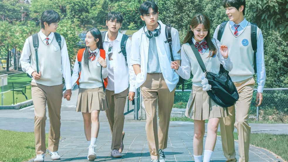 Review do K-Drama Will You Be My Manager: imagem de divulgação com o elenco central