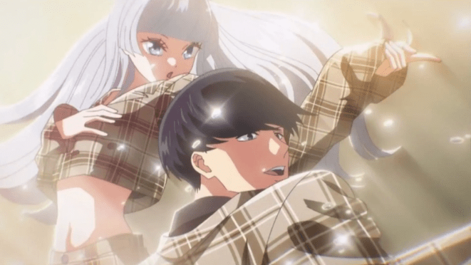 Review do anime Wandance: personagens Wanda e Kabo literalmente brilhando no palco