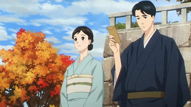 Review do anime Prism Rondo (Love Through a Prism): personagens Lili Ichijouin e Kobayakawa Shinnosuke (Shin) vestindo kimono