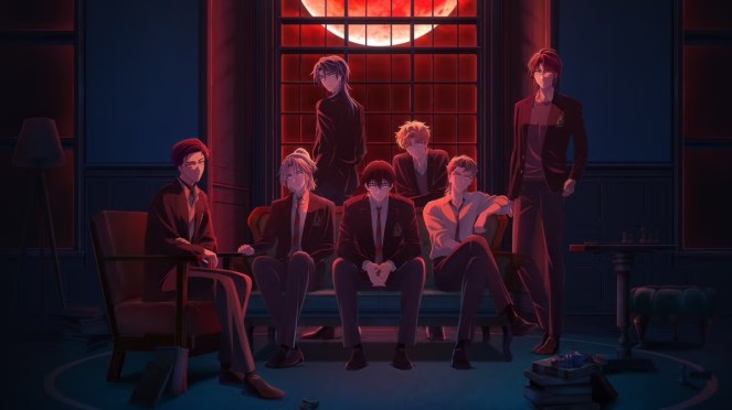 Review do anime Dark Moon: The Blood Altar com os personagens inspirados nos membros do ENHYPEN