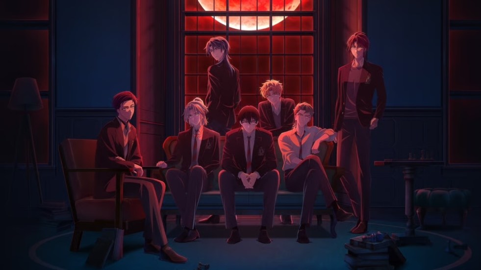 Review do anime Dark Moon: The Blood Altar com os personagens inspirados nos membros do ENHYPEN