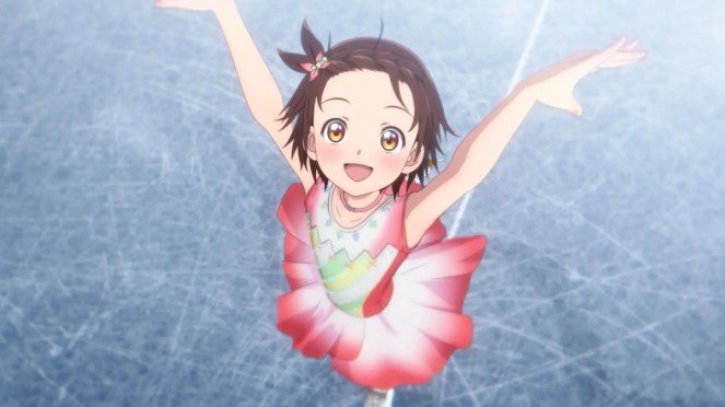 Review do anime Medalist 2 com a personagem Inori em uma apresentação de patinação no gelo