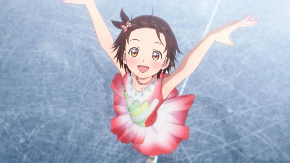 Review do anime Medalist 2 com a personagem Inori em uma apresentação de patinação no gelo