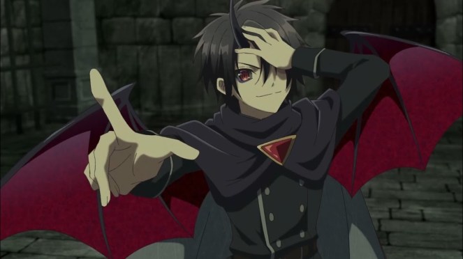 Review do anime Yuusha Party ni Kawaii Ko ga Itanode, Kokuhaku Shite Mita com o personagem Youki em sua forma demônio fazendo pose